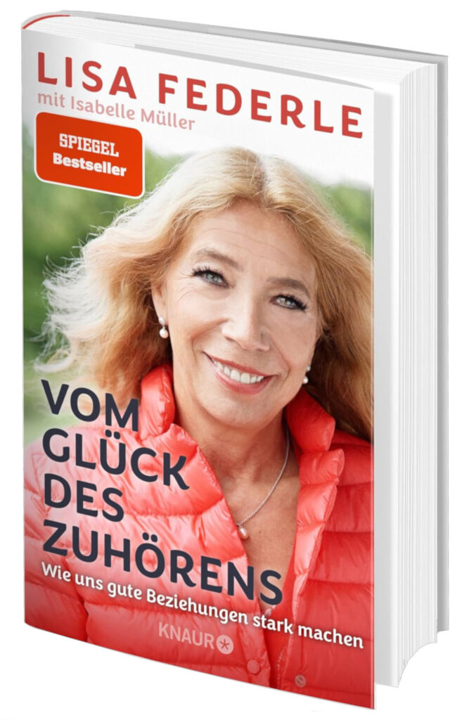 Bild des Buches "Vom Glück des Zuhörens" von Lisa Federle aus dem Jahr 2023